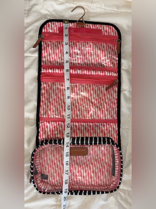 Your adventure awaits Handbags - Hanging Cosmetic Organizer in striped pattern